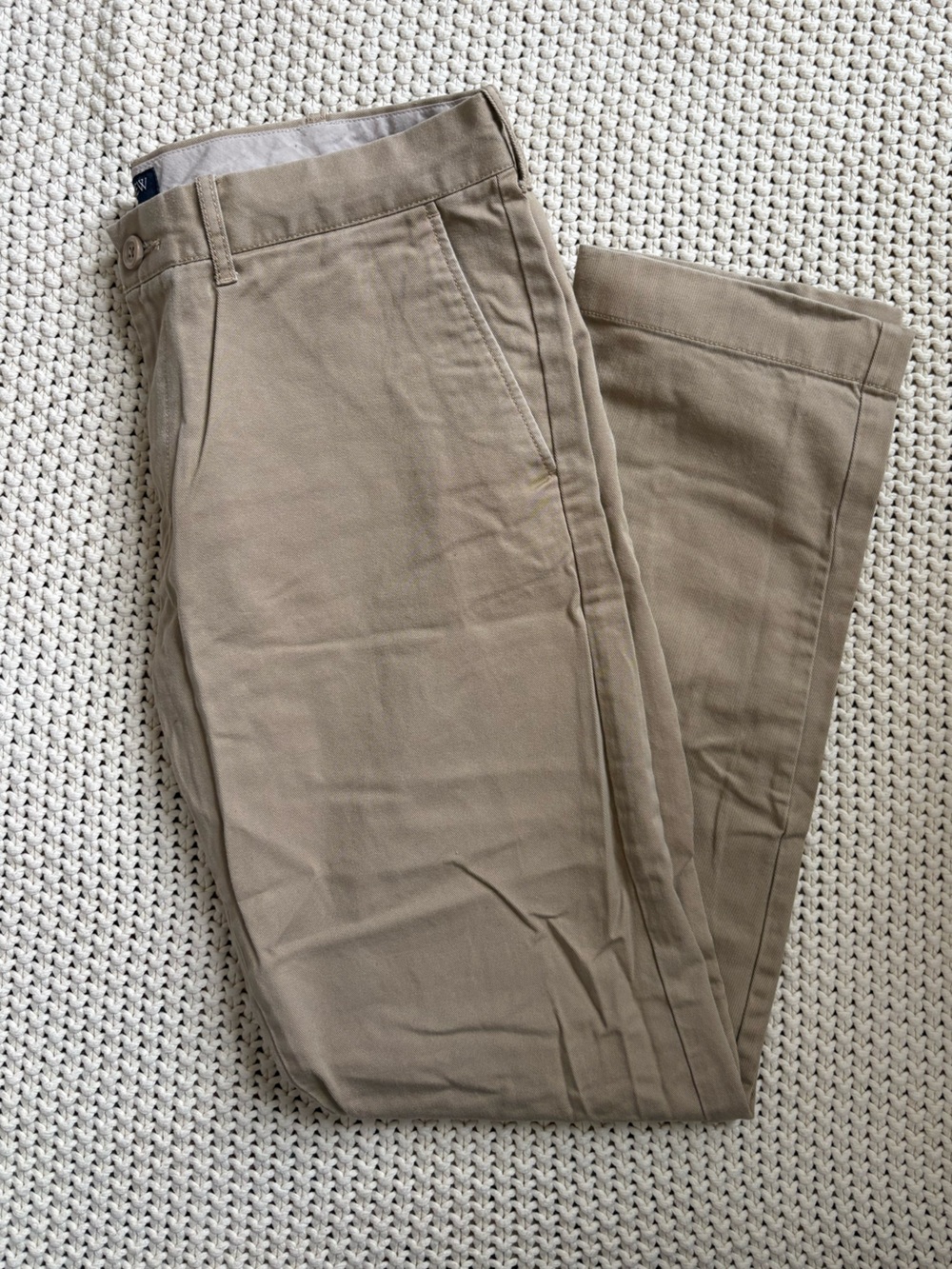 J. Crew Men's Chinos in Light Khaki